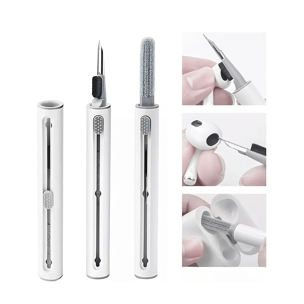 Multifunctional Cleaning Pen Multi Head Dust Removal Cleaning Tool For Earphone Keyboard Camera Lens Mobile Phone Screen Small Gap Dust Cleaner view 4