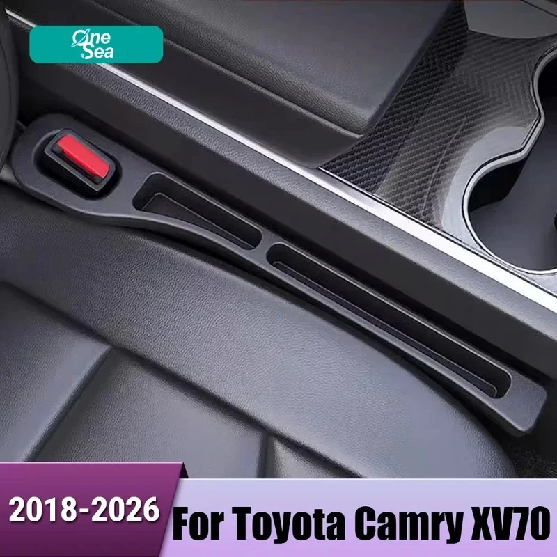 Car Seat Gap Filler Leak Proof Strip Accessories For Toyota Camry 70 XV70 2018 2019 2020 2021 2022 2023 2024 2025 2026 Hybrid