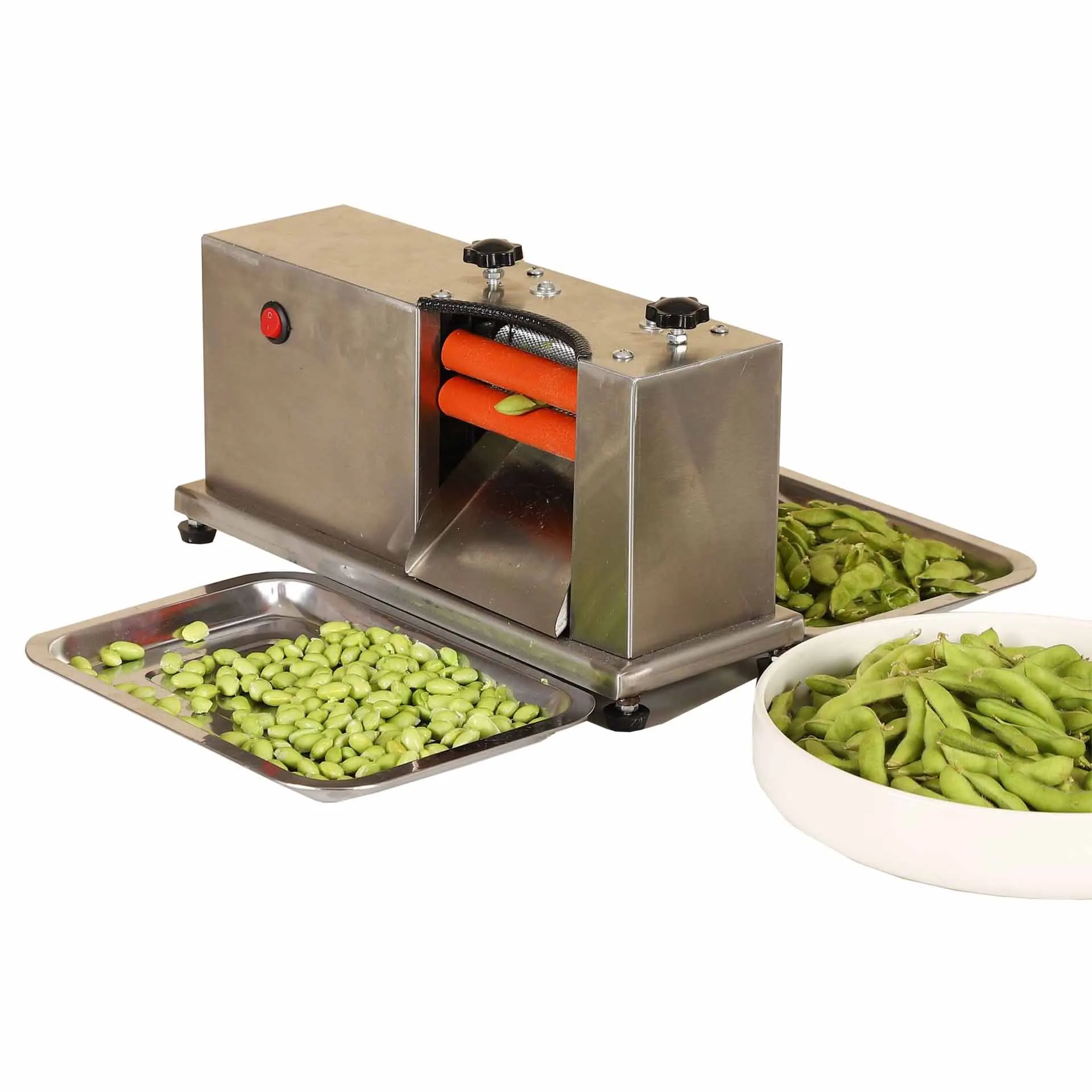 Peas Peeler Peeling Machine Green Bean Shelling Equipment Mini Soy Bean Edamame Sheller Tool