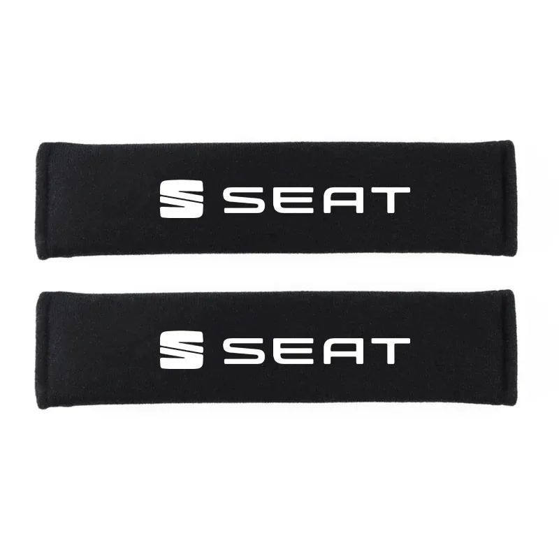 

Car Safety Belt Cover Adjustable Seat Belt Cover Shoulder Strap Covers for Seat Leon Cupra Ateca Ibiza Arona Tarraco Accessories