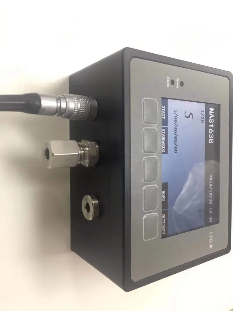 Онлайн счетчик частиц для масла/гидравлического масла тестер уровня загрязнения