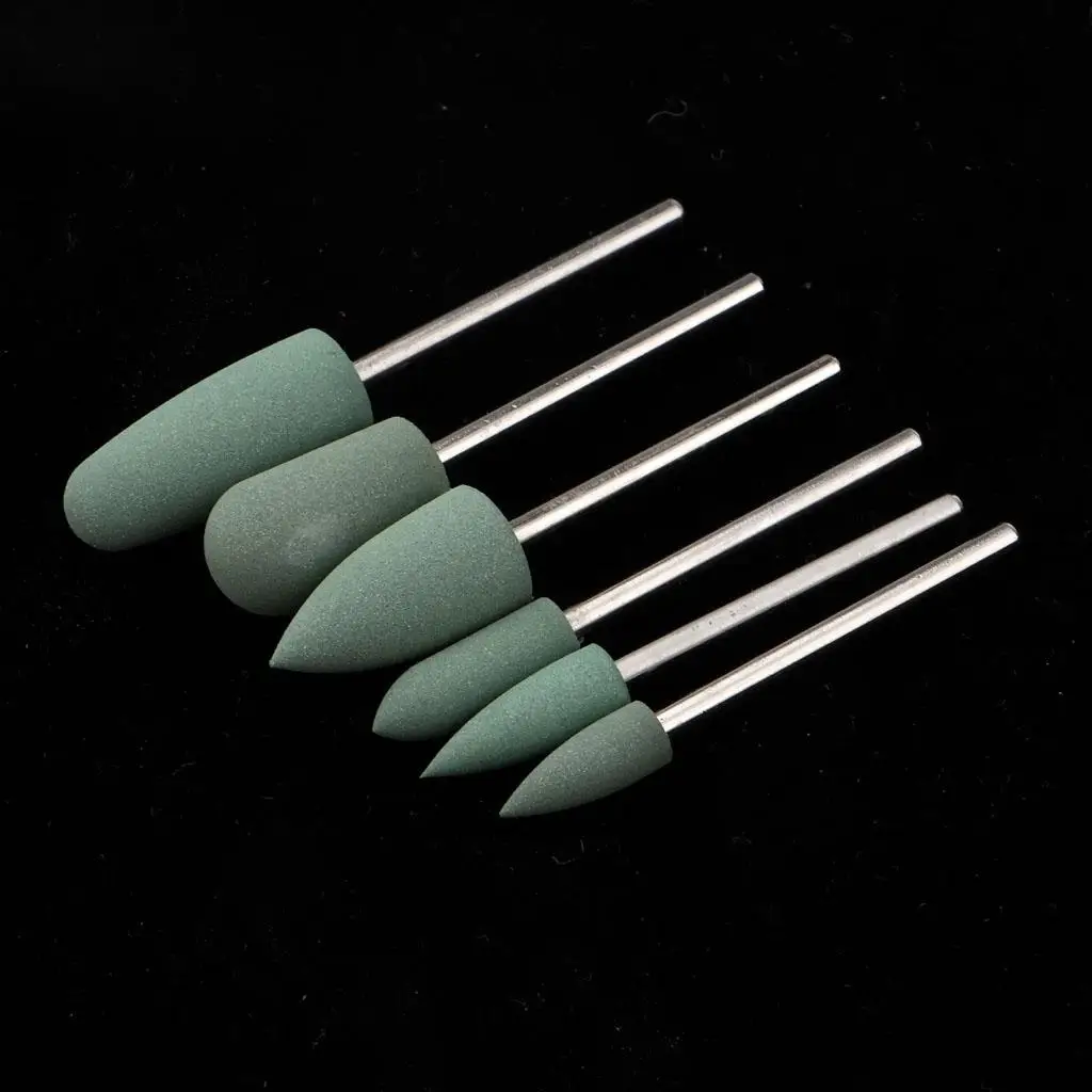 Nail Polishing Grinding Head Metal Rotary Burrs Buffer for Electric Nail File Machine Manicure Tool