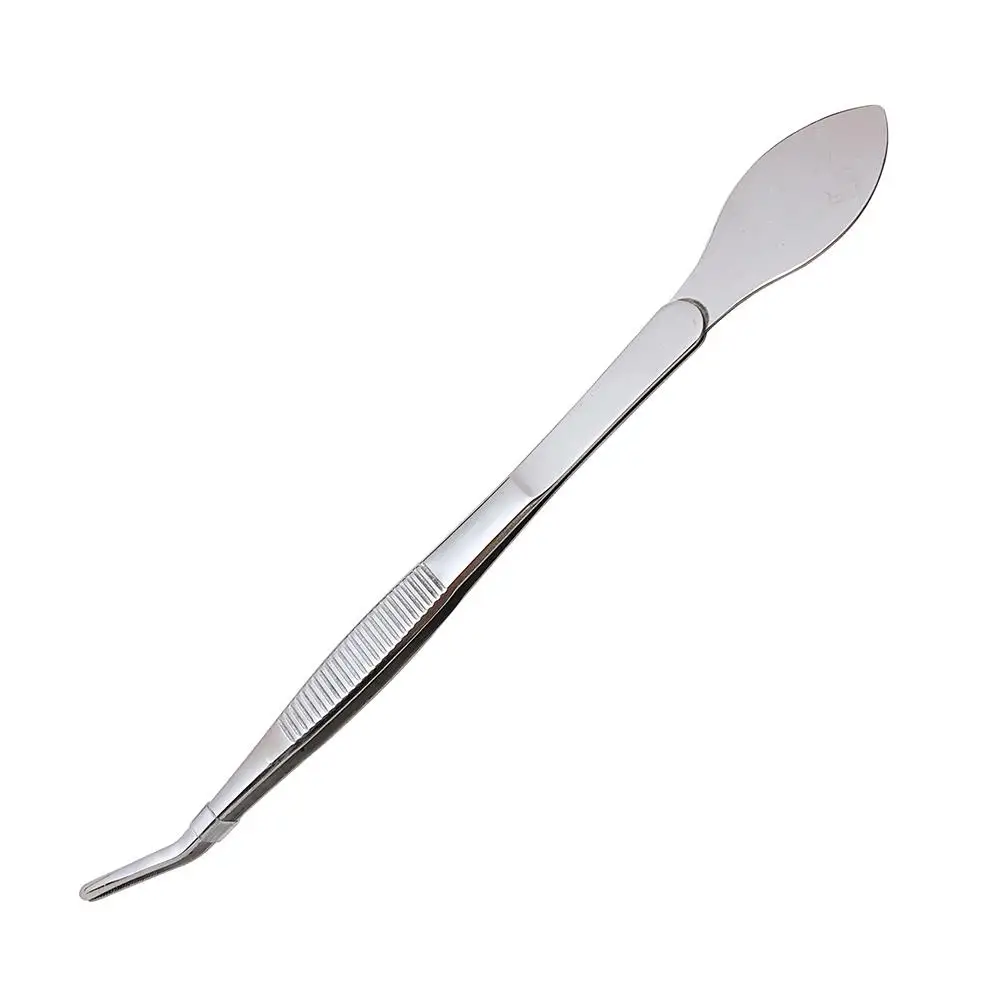 2-in-1 Stainless Steel Root Rake With Bonsai Tweezers With Ergonomical Handle Soil Farming Tool For Succulents Crafting C3r5