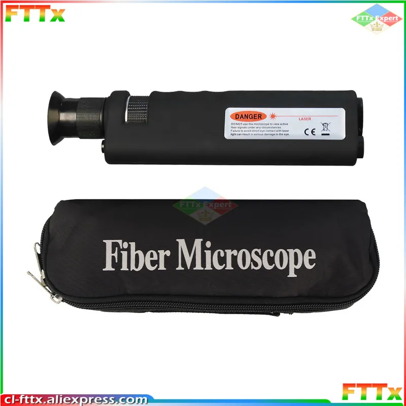 400X Fiber Optic Inspection Microscope Held Hand held optical fiber ceramic end face detector