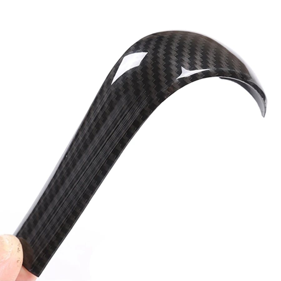 Carbon Fiber Shift Handle Cover For-BMW 5 Series E60 X3 E83 6 Series E63 X5