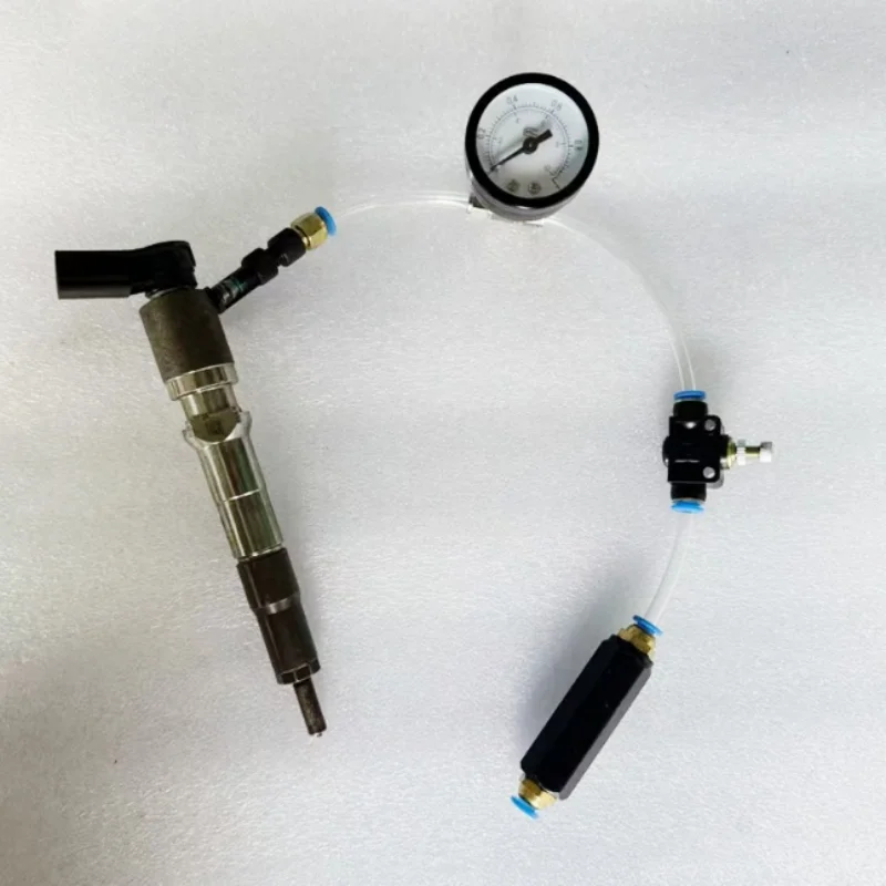 0-1MPa Adjustable Fuel Return Back Pressure Valve Kit Common Rail Injector Test Repair Tool for Ford Piezo Injector