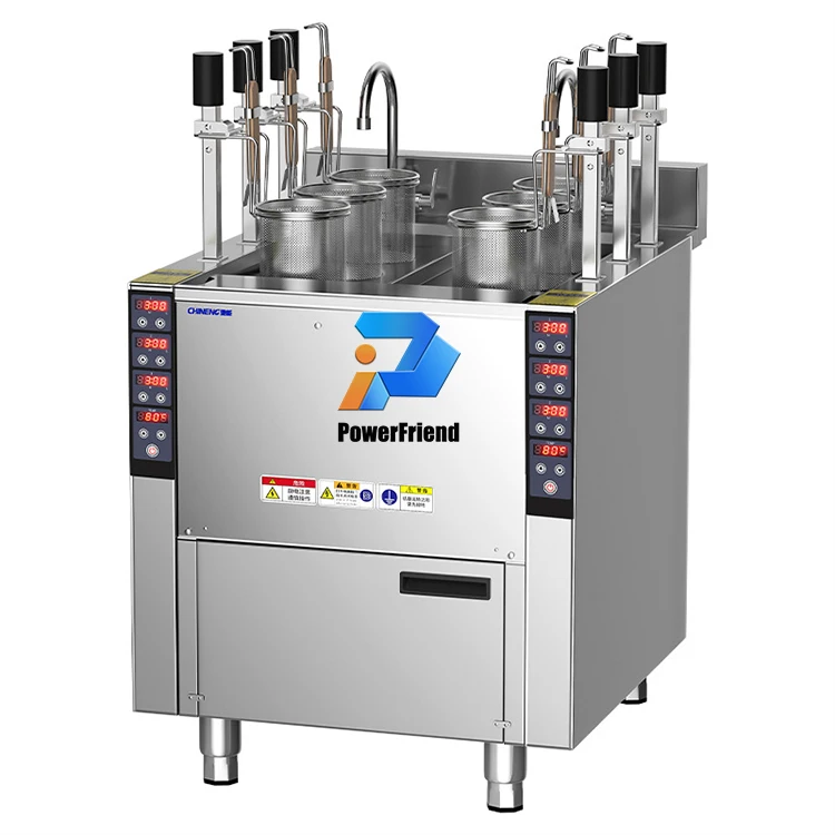Commercial Gas Counter Top Pasta Cooker Chinese Noodle Cooking Machine