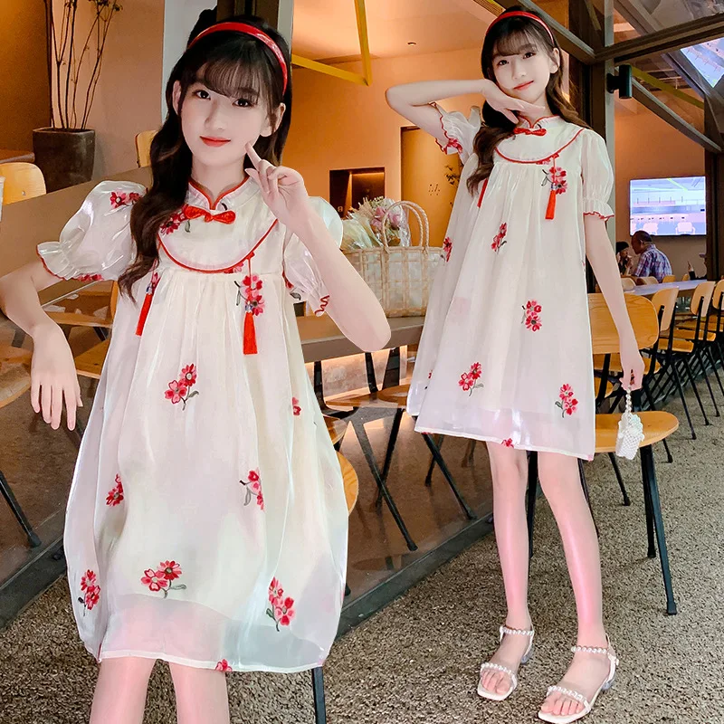 

Lovely baby girl dress thin summer clothing new arrival toddler kids dress girls fashion