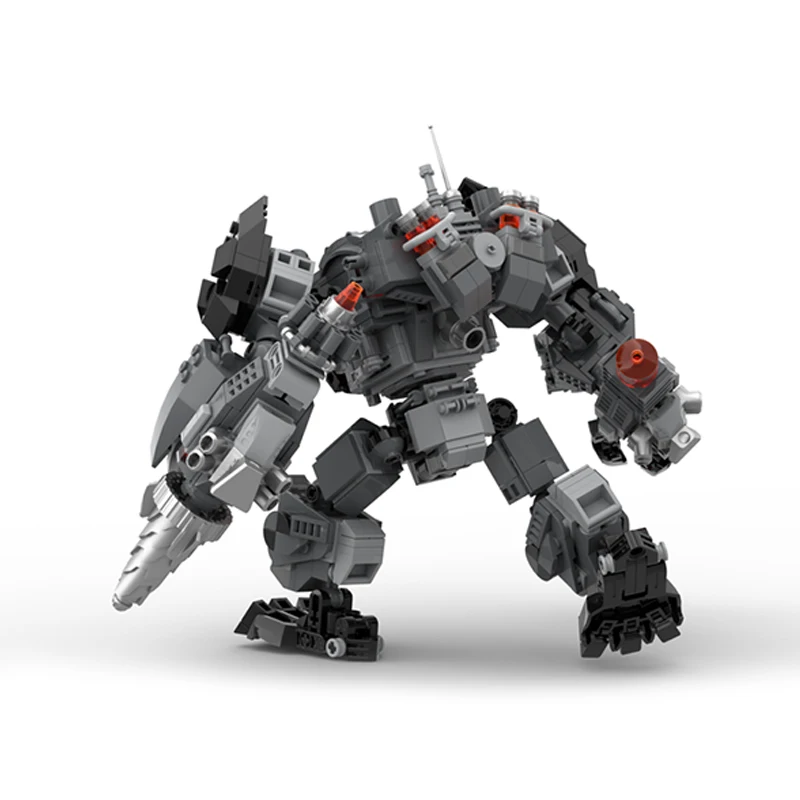 MOC-182788 Mecha Robot Series Black Edge Slayer Mech Building Block Model Brick Set Creative Kid's Adult Birthday Gifts 809PCS