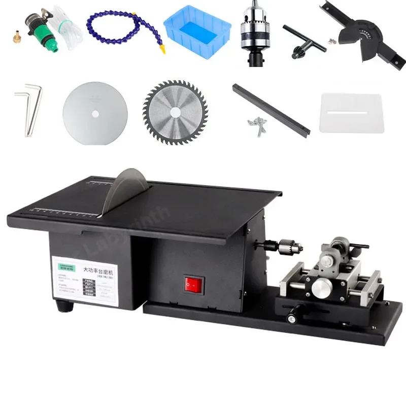 Small Table Saw Stone Polisher Jade Engraving Machine Multifunctional Jade Polishing and Cutting Machine