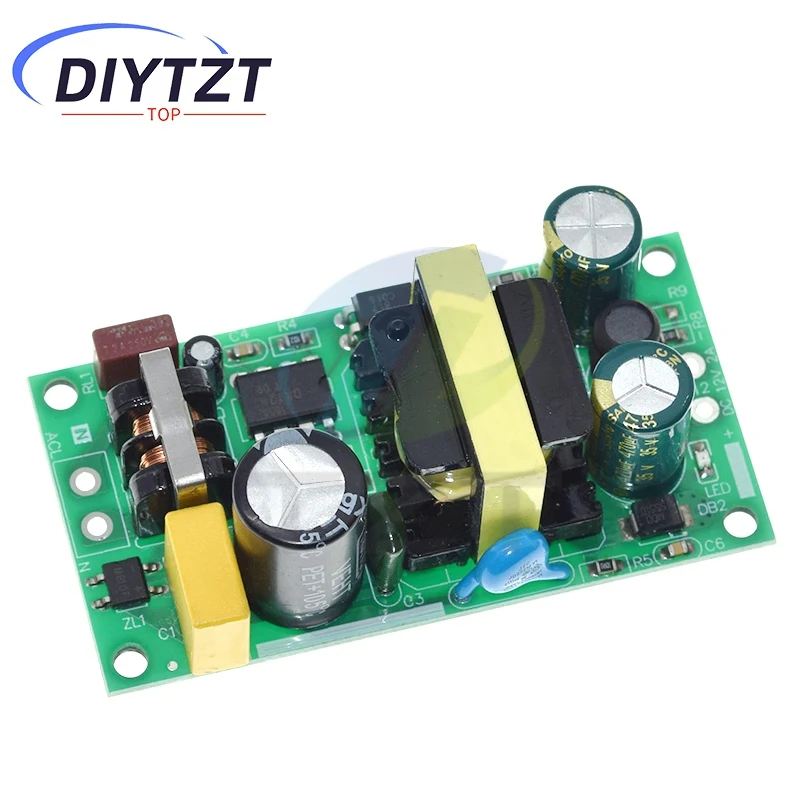 AC-DC 5 فولت 2A 10 واط/12 فولت 1A 12 واط/12 فولت 2A أو 24 فولت 1A 24 واط تحويل التيار الكهربائي وحدة الدائرة العارية 85-264 فولت المجلس لاستبدال/إصلاح