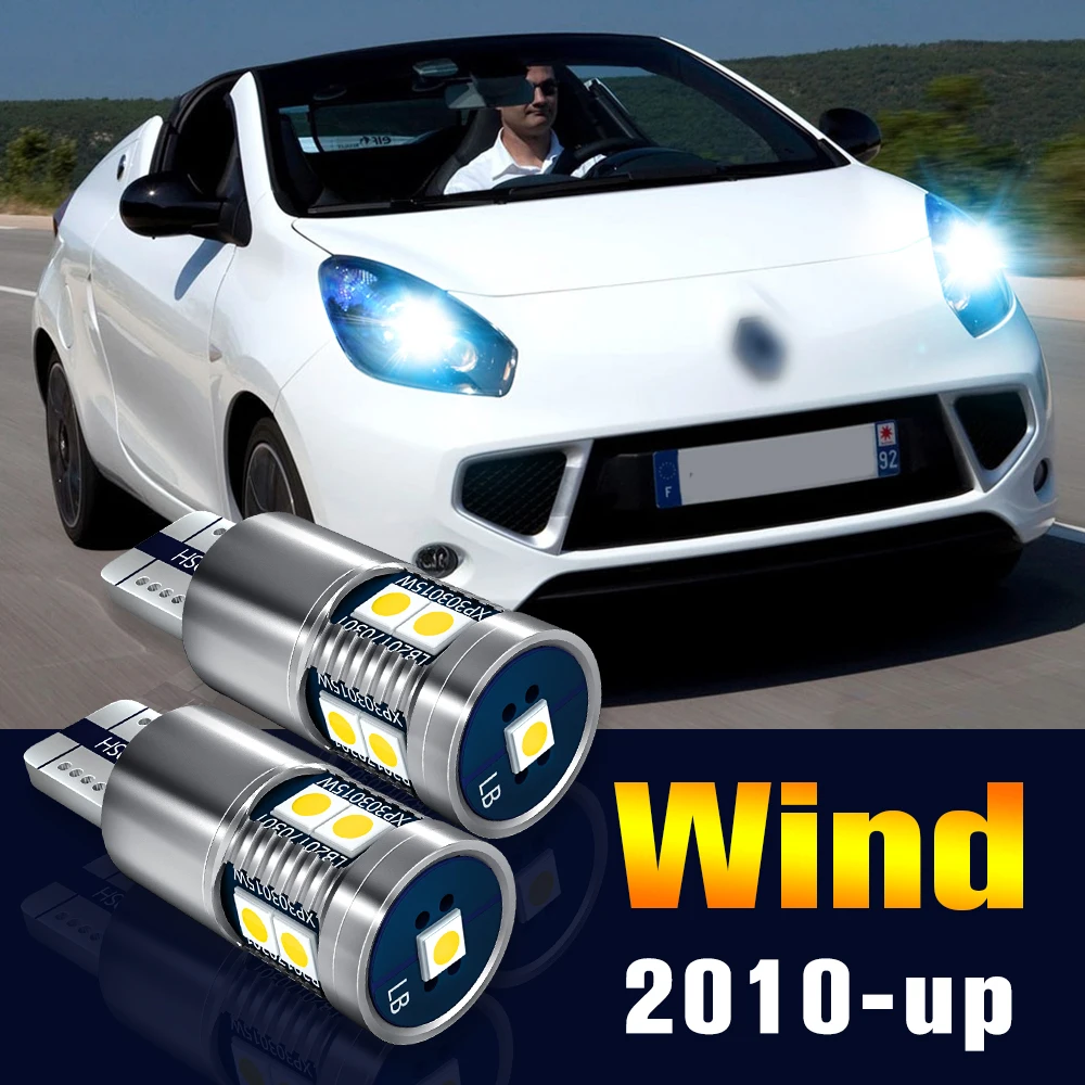 

2pcs LED Clearance Light Bulb Parking Lamp For Renault Wind 2010 2011 2012 Accessories