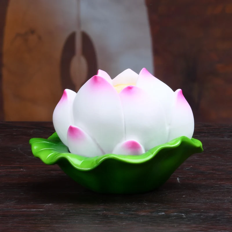 Lotus lamp Buddha lamp ever-burning lamp plug-in ceramic lamp Buddha lamp household Buddha lamp.