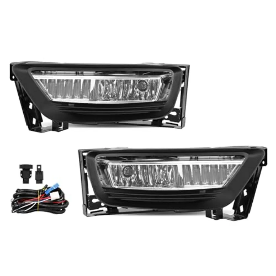 

Противотуманные фары в сборе для 4-дверного седана Accord 2013-2015, запасной комплект с галогенными лампами, совместимый с 33900T2AA01 33950T2AA0