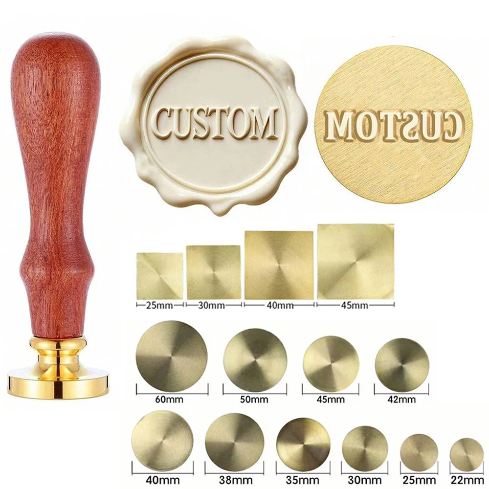 Sello de cera personalizado para boda, sello de cera con LOGO personalizado para bodas, sello para invitaciones, sello de cera con diseño personalizado