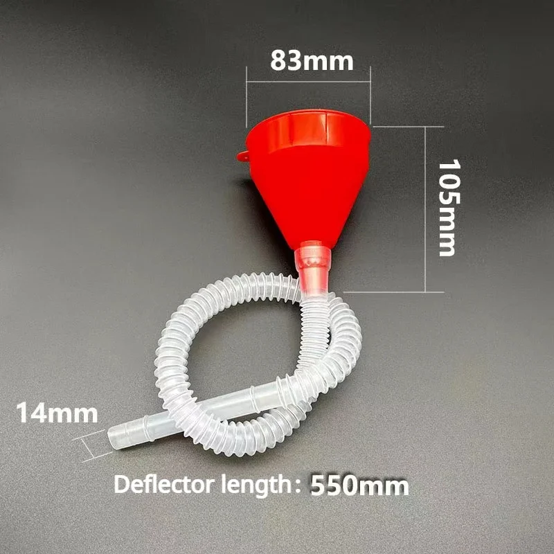 Dispositivo de Gas especial para automóvil, embudo de plástico para agregar aceite, embudo de aceite para motocicleta, gasolina, añadir filtro de embudo líquido de urea