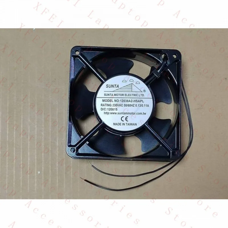 

F 1x SUNTA 12038A2-HSAPL 230VAC 0.13/0.11W 12038 12CM Inverter Cooling Fan
