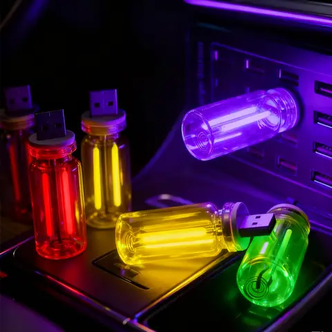 USB LED Filament tactile gradation ampoule 5V LED éclairage Edison rétro LED ampoule veilleuse Camping voiture décoration de noël