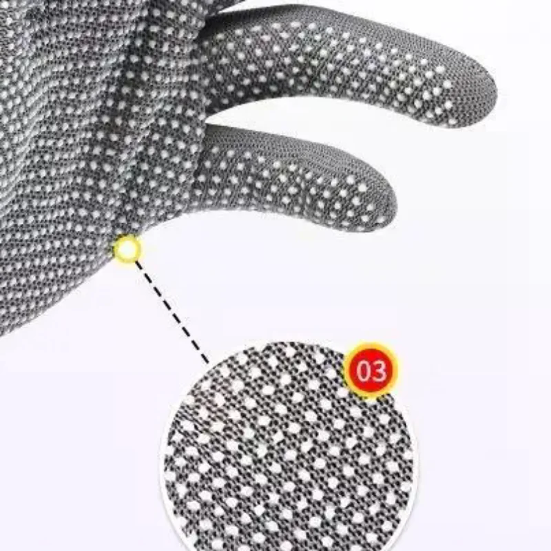 2PCS Nylon Gloves Breathable Non-Slip For Cycling Fishing Camping Unisex Multicolor Work Protection Labor Protection Gloves