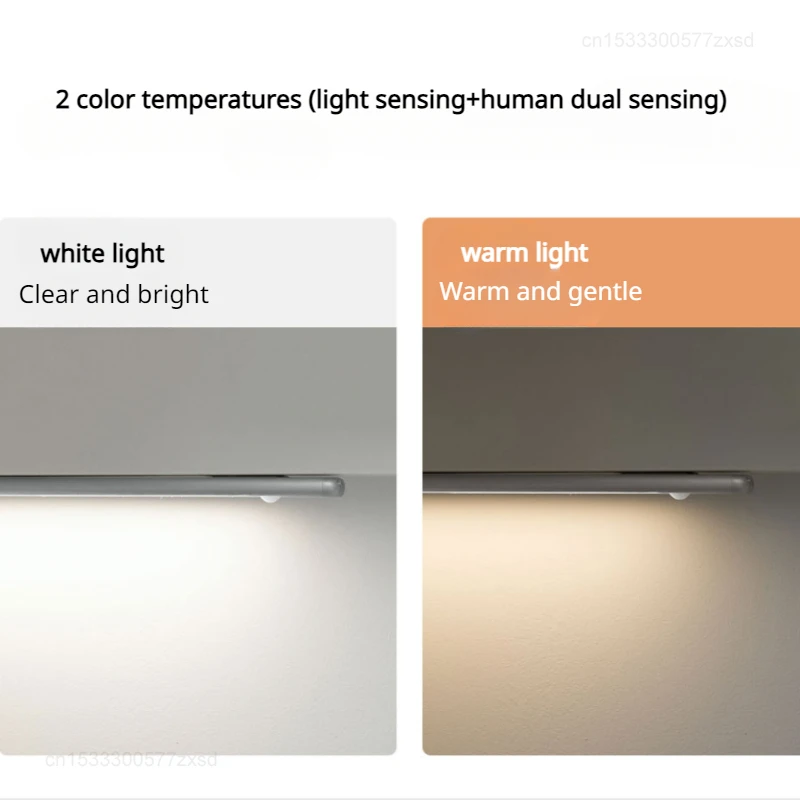 Xiaomi EZVALO Wireless Sensor Light Automatic Smart Induction Night Light Wardrobe Lamp Staircase Backlight for Dormitory LED