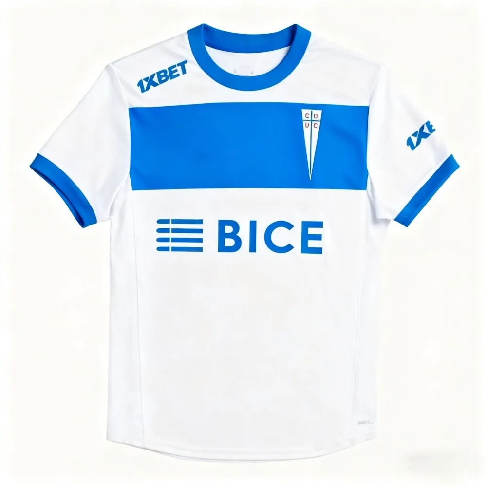 25-26 CD جامعة كاتولسيكا هوم آند أواي قمصان كرة القدم ثلاثية الأبعاد مطبوعة قصيرة الأكمام تي شيرت رياضي نفس الكبار والأطفال #1