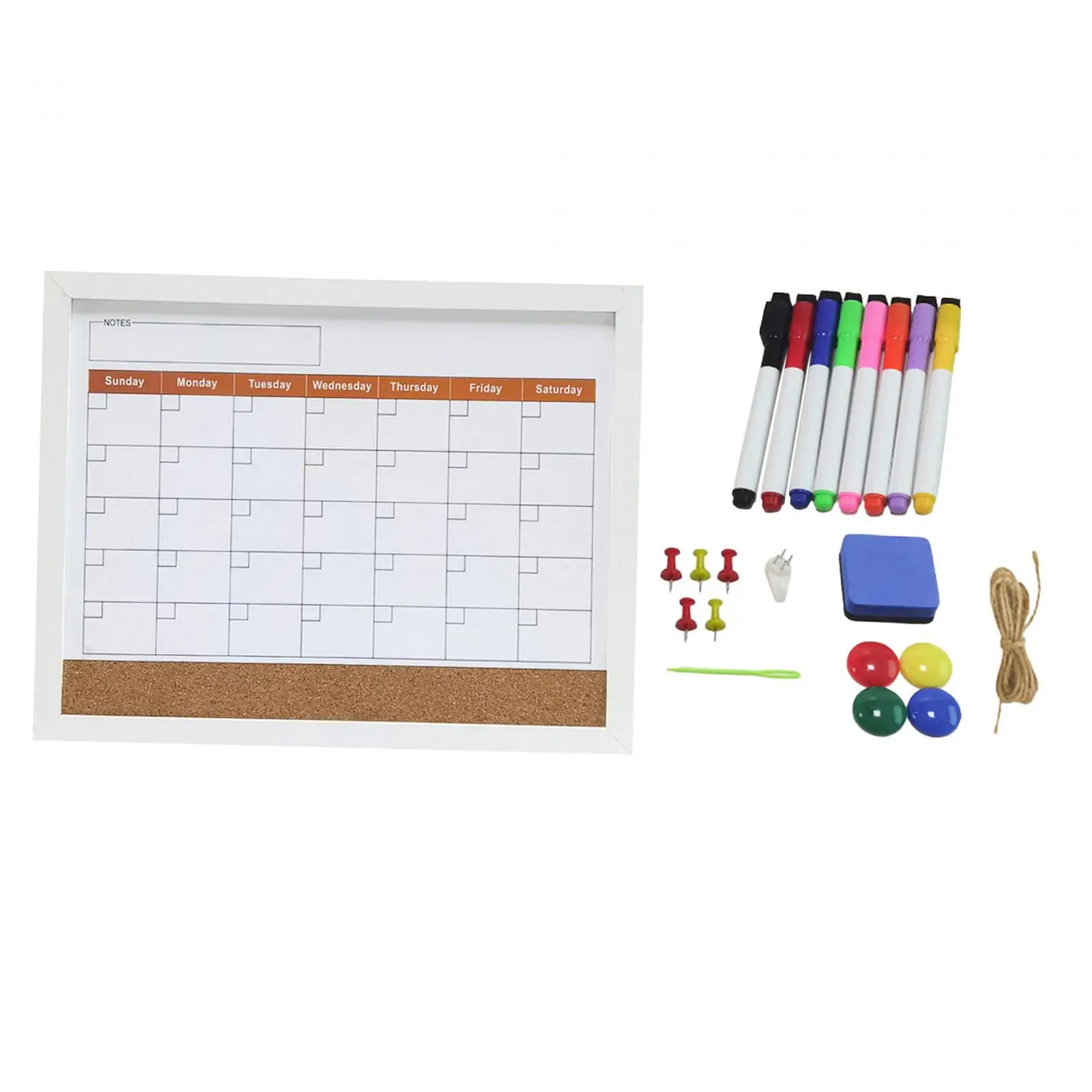 Ежемесячный календарь, планировщик, магниты на холодильник, дерево для заготовок в конференц-зале