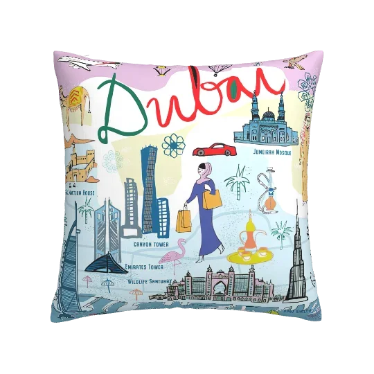 Home Decor Living Room Sofa Graffiti Cushion Cover Pillowcase Bedroom