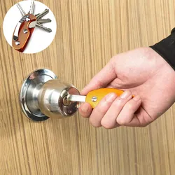 Smart key chain Mini Keychain Compact Key Decorative Holder Clip Home Storage Metal key Clip Aluminum Organizer Keychain Outdoor