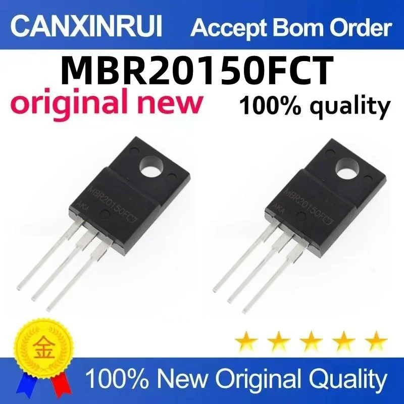 (5-100 pieces) Brand new original MBR20150FCT MBR20150 TO-220F spot chip IC