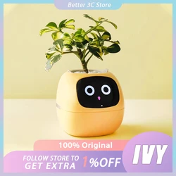 IVY Intelligent Flowerpot Plant Maintenance Customization Smart Robot Rich Expression Perceptual System Interaction Companion