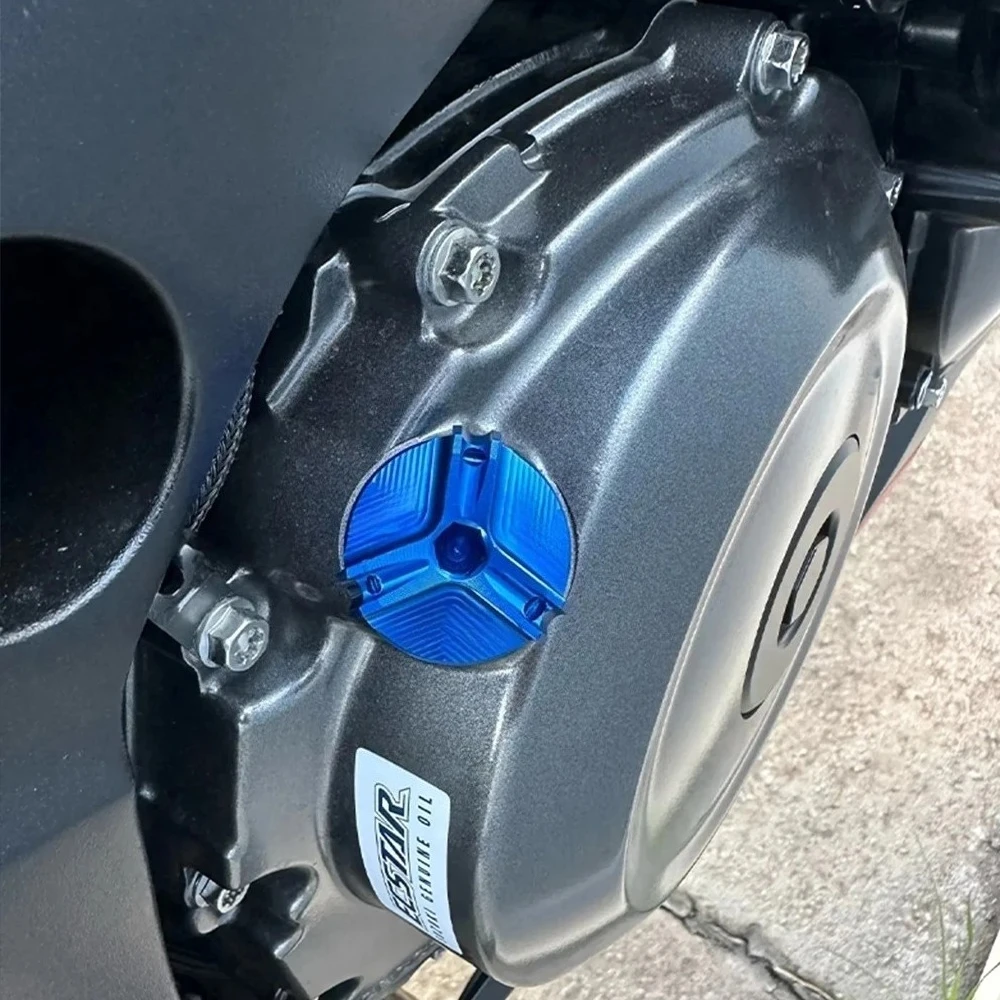 M2.7*3.0 Untuk YAMAHA XJ6 XJ6N DIVERSION 2009 2010 2011 2012 2013 2014 Aksesoris pelindung tutup pengisi oli mesin sepeda motor