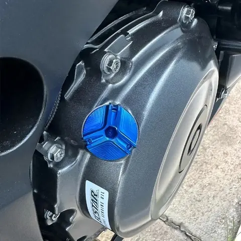 Motorcykel Motoroljepåfyllningslock Oljeplugg för Honda CR80R CR85R CR125R CR250R CR 80R 85R 125R 250R CR 80 85 125 250 R Fordons 10 best sales Honda 250 CR - №5