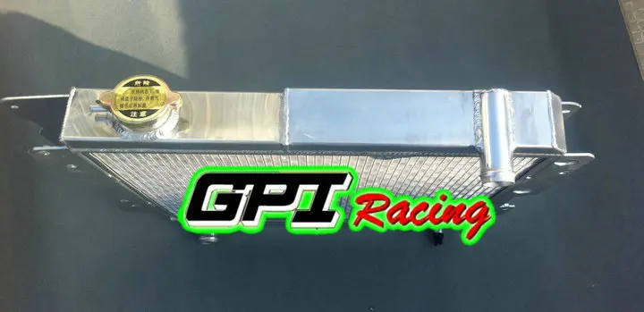 3ROW مشعاع ألومنيوم 1987-2006 لسيارة جيب رانجلر YJ/TJ/LJ 2.4L-4.2L 00 99 98 97 96 نظام تبريد عالي الكفاءة متين