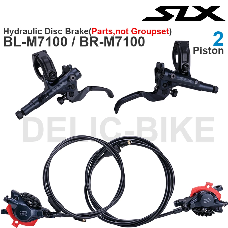 SHIMANO SLX M7100 Hydraulic Brake BL-M7100 Lever BR-M7100 BR-M7120 Brake for MTB Bike Original parts