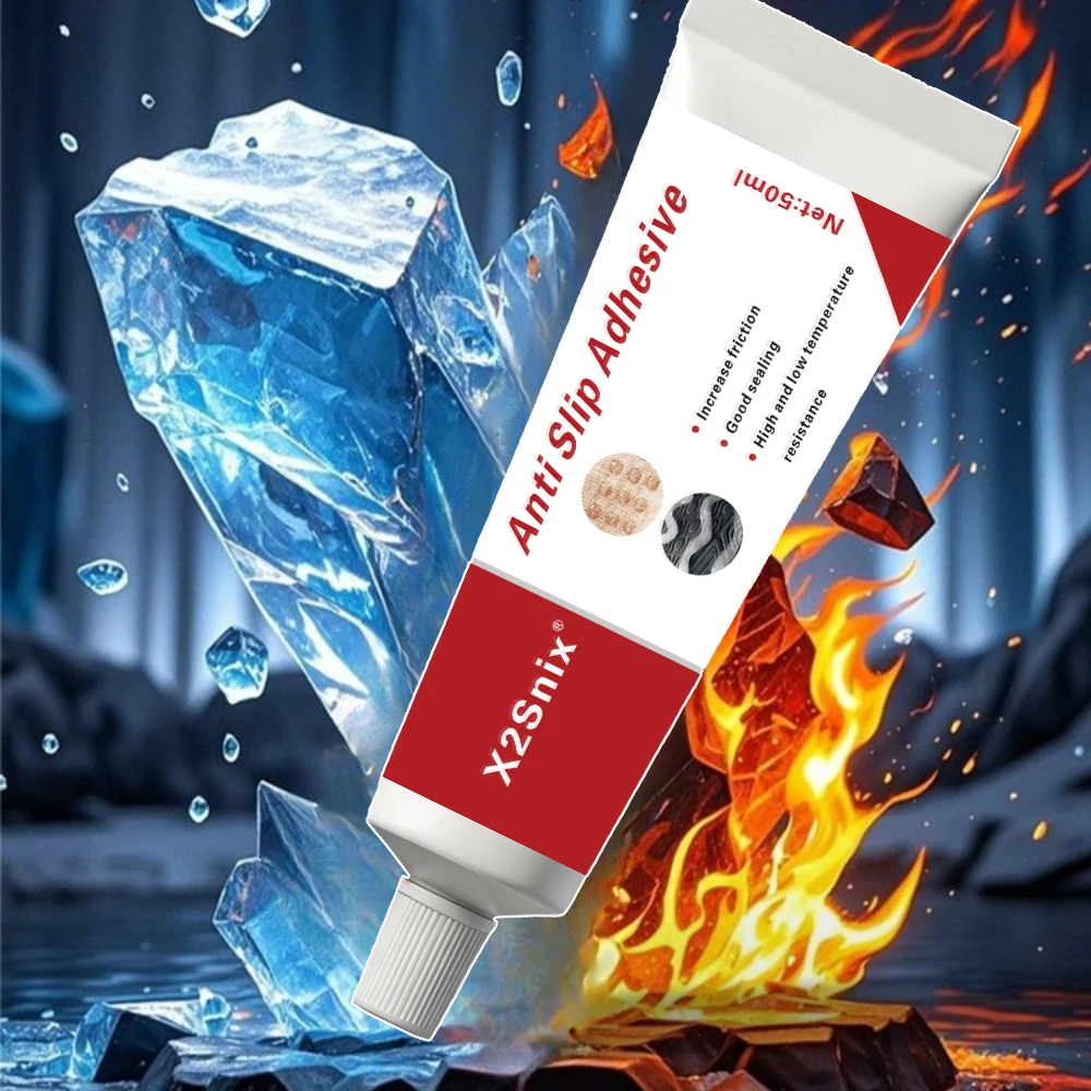 Anti-Slip Adhesive, High Traction Grip Enhancer Easy Apply Durable Essential for All Footwear Non-slip Solution on Wet/Rainy/Ice