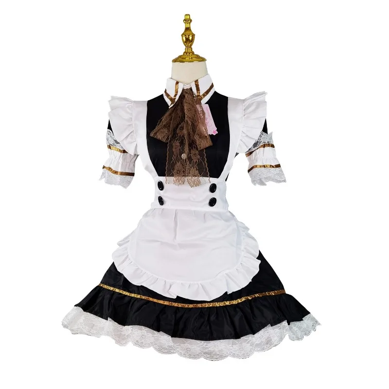 Cosplay Cute Lolita Maid Costumes Girls Women Lovely Maid Dress Costume Animation Show Japanese Outfit Dress Plus Woman Clothes