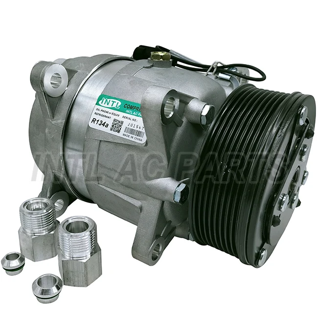 auto air ac a/c compressor for VW CABRIO/GOLF Mk III/VENTO TSP0155052 700510046 510046 1H0820803J 100218 8FK351134941 VWK303