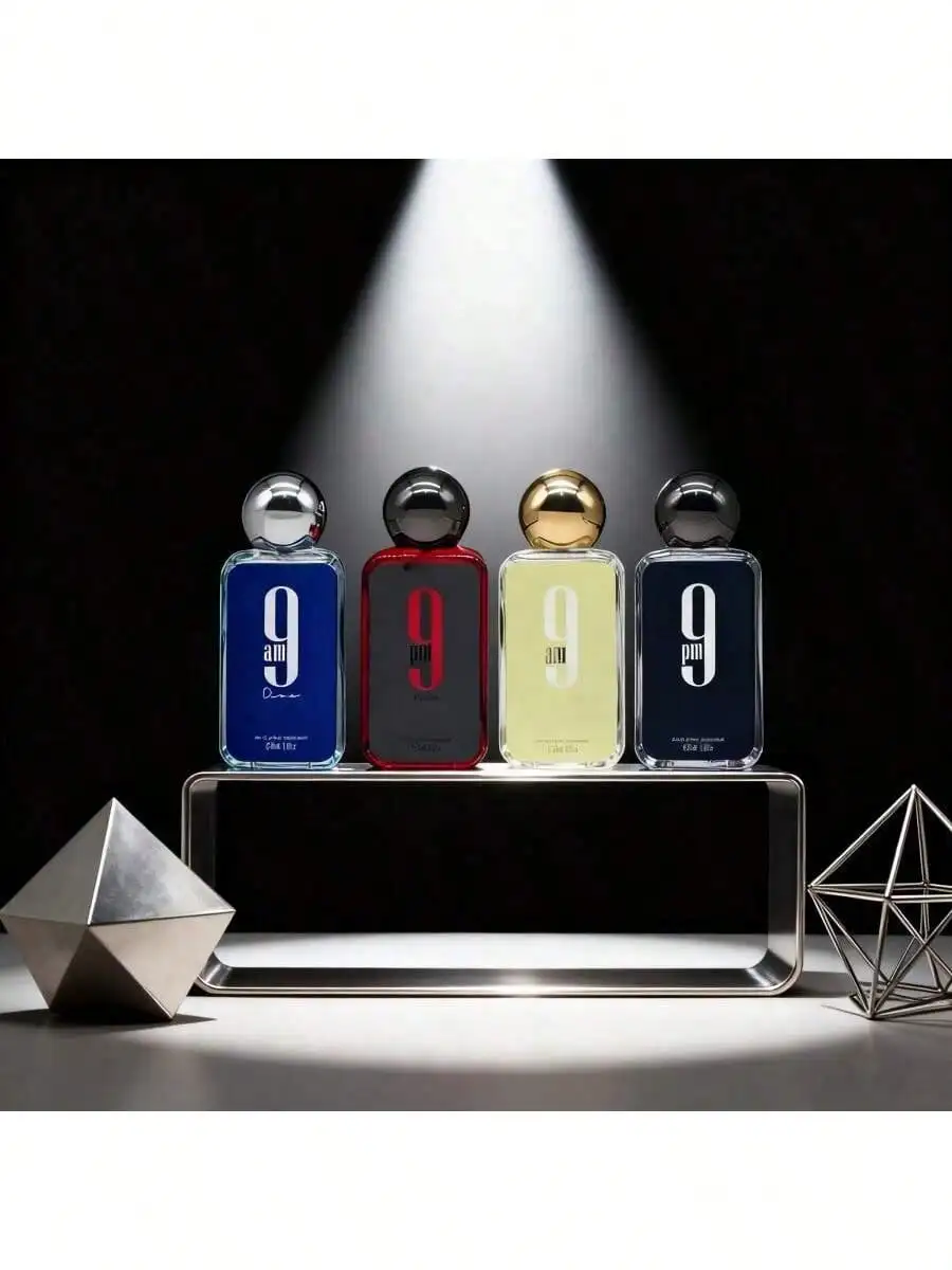 4pc Pour FemmeA perfume suitable for nighttime use, with woody and vanilla notes. view 3