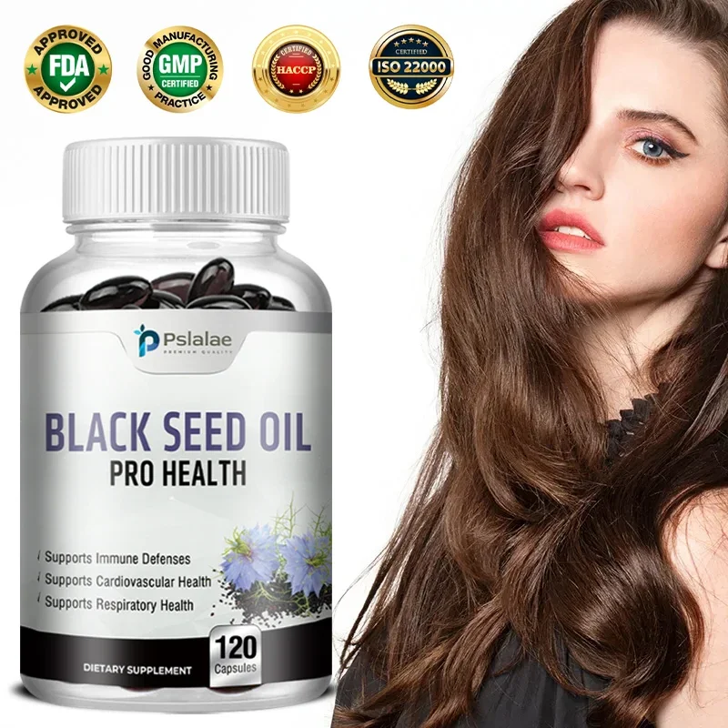 

Organic Black Seed Oil Supplement - Supports Immune System, Cardiovascular Maintenance, and Respiratory Health