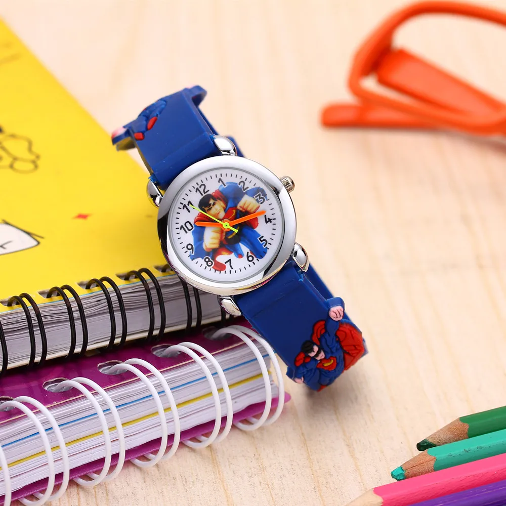 

Cute 3D Cartoon Children's Watch Fashion Quartz Watches for Kids Creative Personality Kids Watch Boys Girls Toy Clock Gift