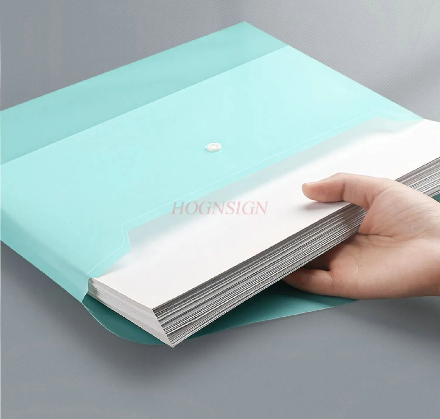 10 قطع حقيبة ملفات A4، إبزيم بلاستيكي ملون من Morandi، حقيبة أرشيف سميكة ذات سعة كبيرة، مستلزمات مكتبية شفافة