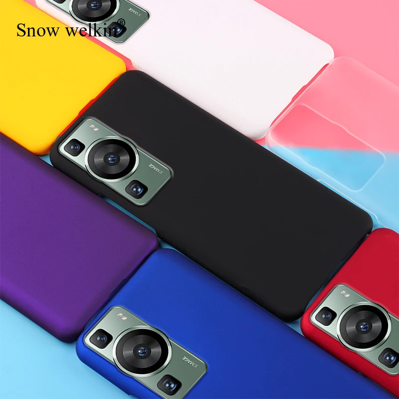 For Huawei P60 Multi Colors Luxury Rubberized Matte Hard Plastic Case Cover For Huawei P60 Pro Back Phone Cases