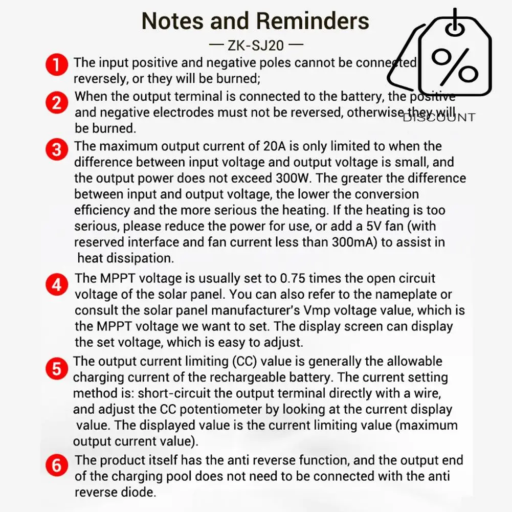 ABKN-ZK-SJ20 Modulo step up down automatico Modulo di alimentazione convertitore buck boost MPPT con display LCD