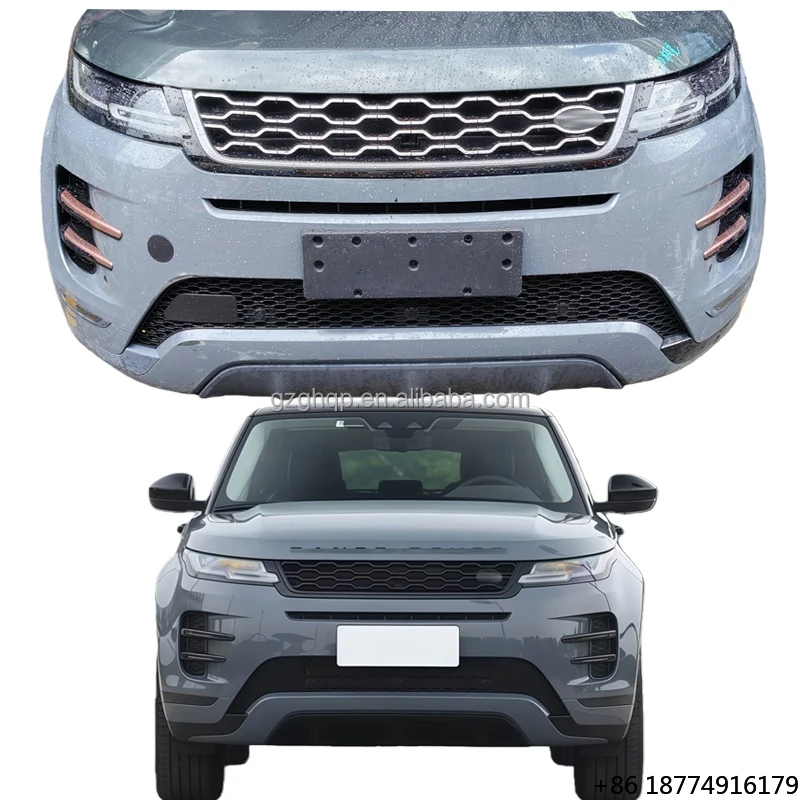 

High-end Automotive Front Bumper Fan Radiator Cooling Kit for Range Rover Evoque 2020 Grey Bumper Body Kit