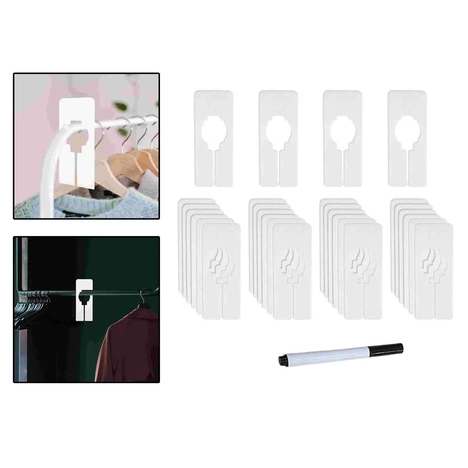 28x Clothing Size Closet Rack  - огляд і ціна Baby Clothing Hanger Dividers