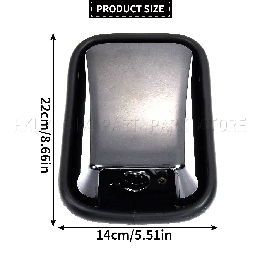 Door Wing Mirror Rectangular Side Rearview Mirror Glass MTC5084 For Land Rover Defender 90 110 130 Replacement Car Accessories