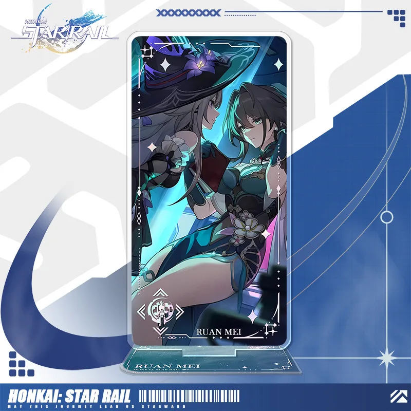 Honkai Star Rail Light Cone Acrylfigur Ständer 16 cm Phainon Anaxa Hyacine DIY Schreibtisch Dekor Stehendes Schild Sammlung Ornament – Detail 5