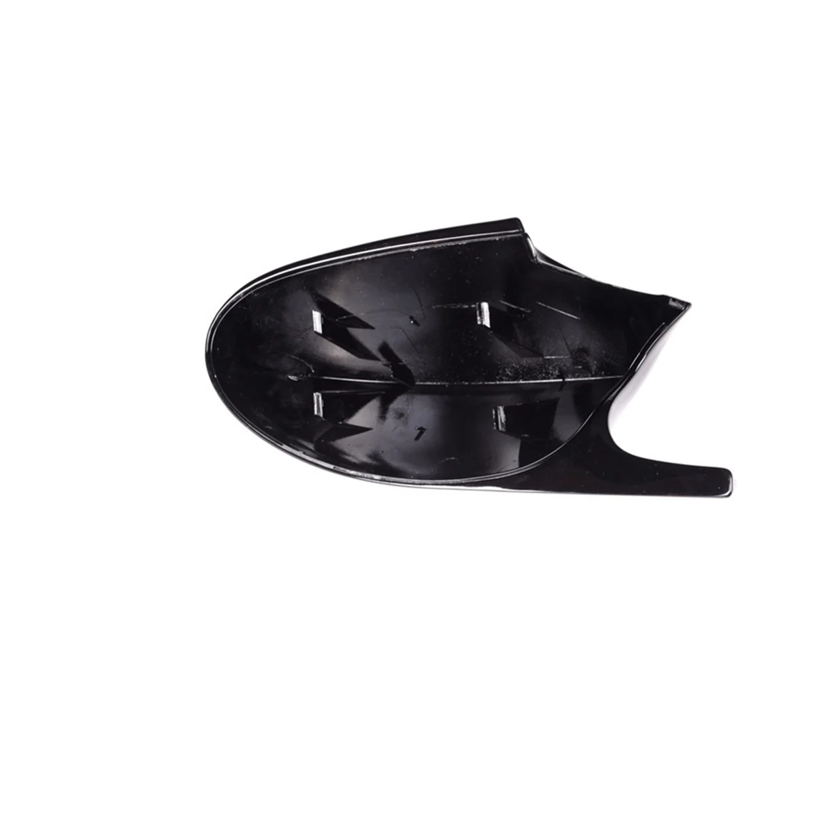 Автомобильное глянцевое черное зеркало заднего вида в форме коровы для BMW 1, 3 серии, E81, E87, E90, E92, 2004, 2005, 2006, 2007, 2008, 2009, 1 пара