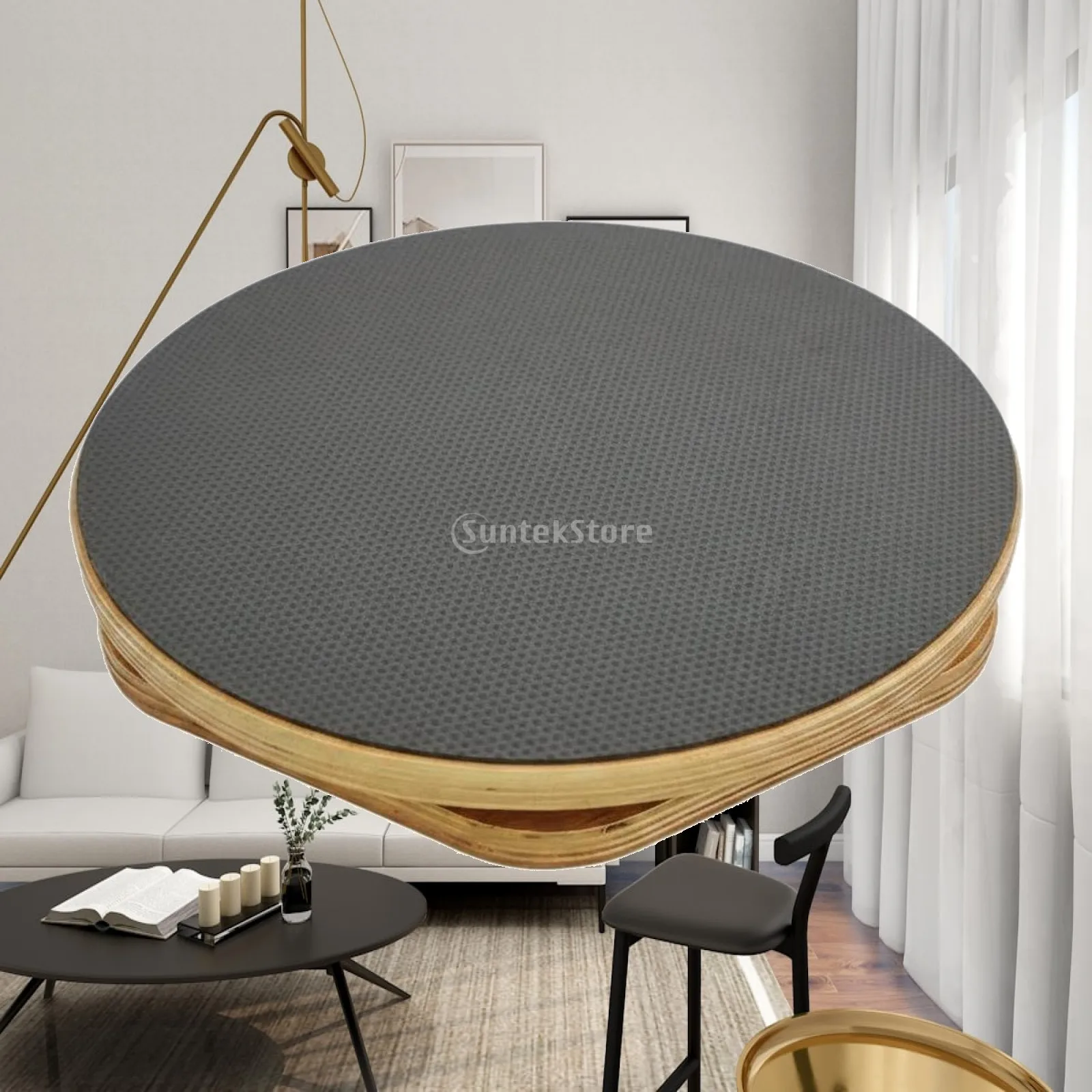 Pilates Rotation Disc Freerotating Wooden Rotating Board Portable
