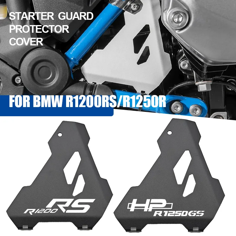 

For BMW R1200R R1200RS R1250R R1200GS Motorcycle Starter Guard Protector Cover Motor Guard Cover Side Starter Protector Cover